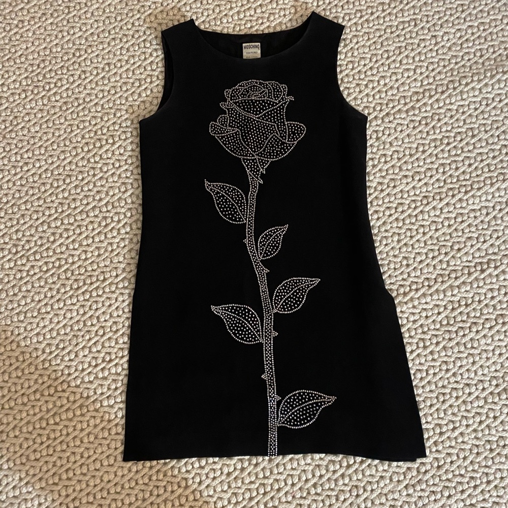 Moschino Couture. The ultimate little black dress.